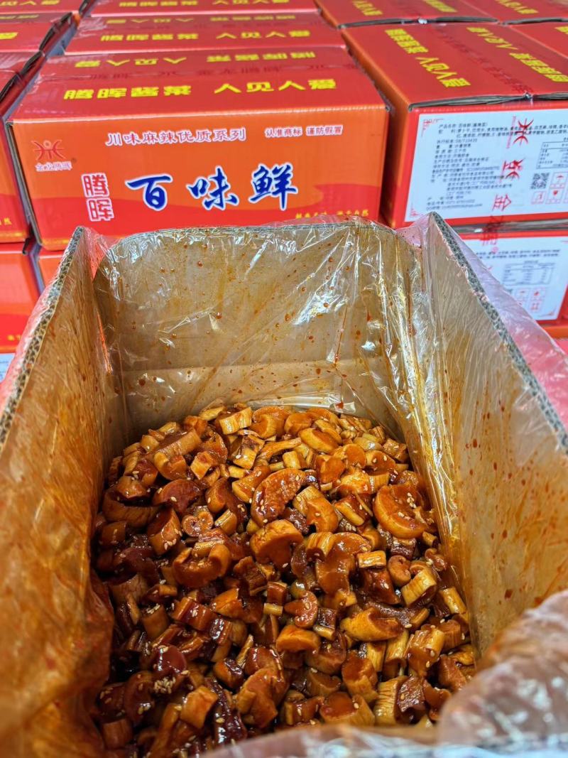 腾晖百味鲜腌制酱菜咸菜下饭菜整箱8斤商用小菜散装批发