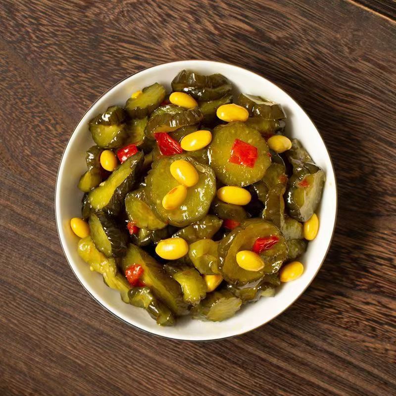 腾晖香脆甜瓜酱黄瓜下饭菜咸菜酱菜罐装即食开胃菜腌黄瓜