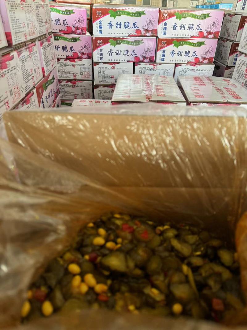 腾晖香脆甜瓜酱黄瓜下饭菜咸菜酱菜罐装即食开胃菜腌黄瓜