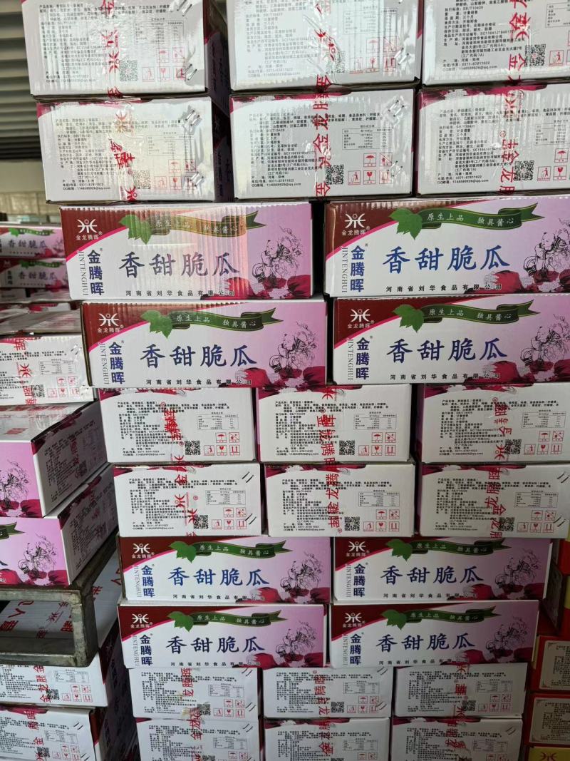 腾晖香脆甜瓜酱黄瓜下饭菜咸菜酱菜罐装即食开胃菜腌黄瓜