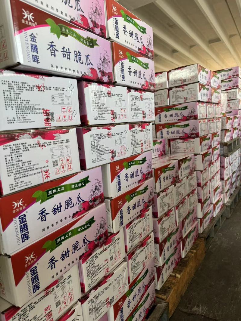 腾晖香脆甜瓜酱黄瓜下饭菜咸菜酱菜罐装即食开胃菜腌黄瓜