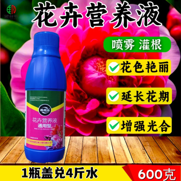 花卉营养液色泽艳丽营养丰富延长花期提高光合作用