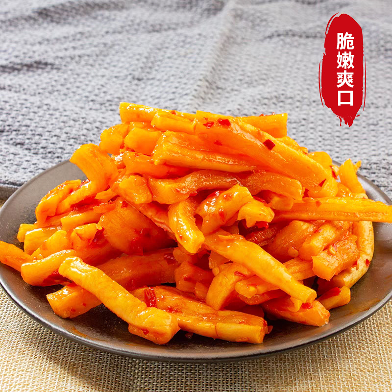 腾晖酸辣萝卜条腌制酱菜咸菜萝卜丁块下饭菜整箱8斤商用小菜