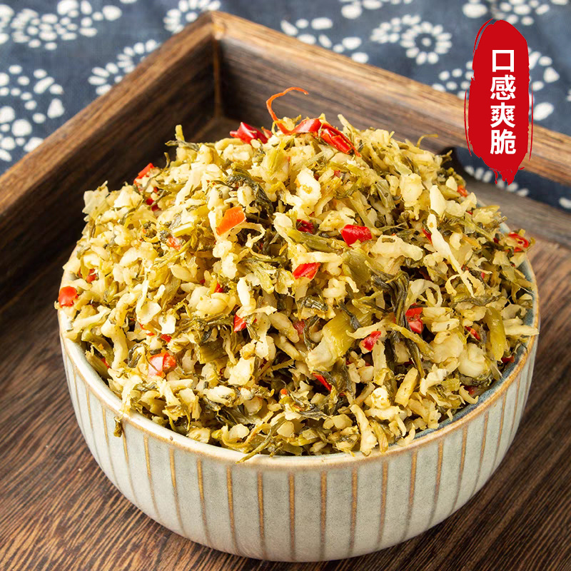 腾晖萝卜酸菜腌制酱菜咸菜萝卜丁块下饭菜整箱8斤商用小菜白
