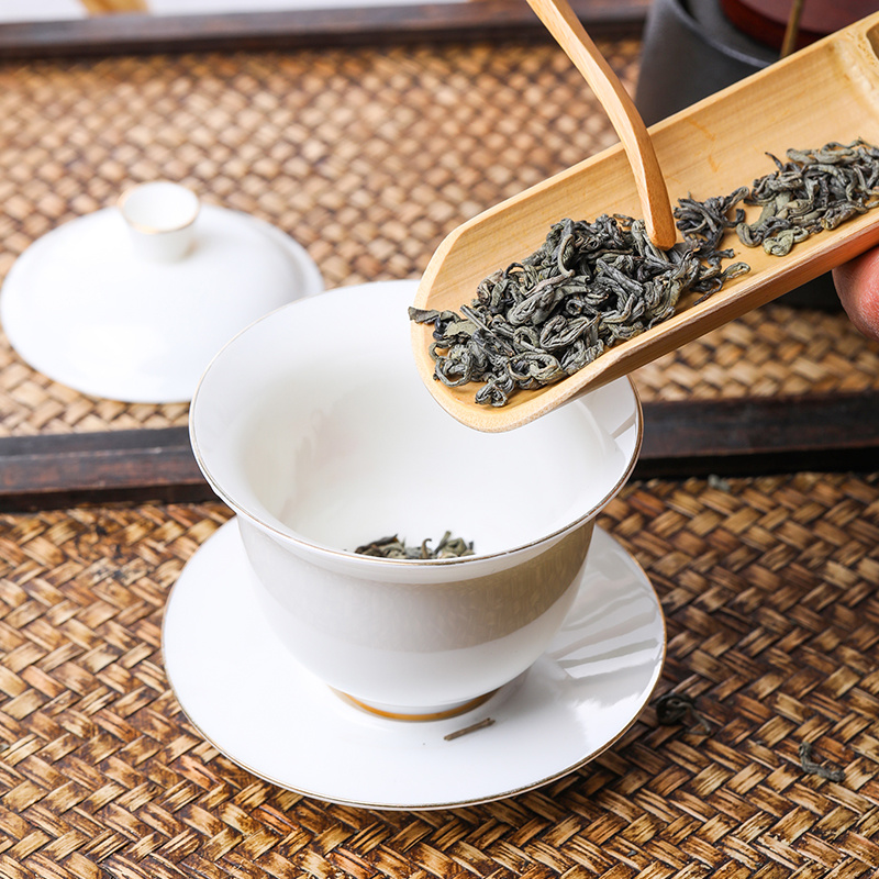 云南特产勐弄山优质绿茶香浓耐泡型袋装360g