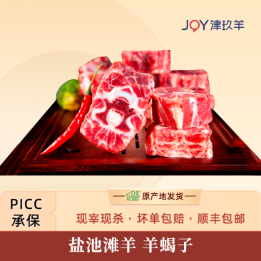 宁夏盐池滩羊蝎子新鲜带肉生鲜冷冻家用火锅