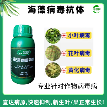 海藻病毒抗体进口番茄黄瓜辣椒西瓜茄子花叶小叶黄叶卷叶病毒