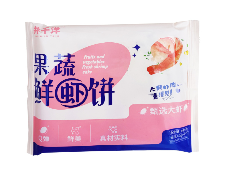 井千洋果蔬鲜虾饼零食调理制品美食火锅小吃点心半成品商用
