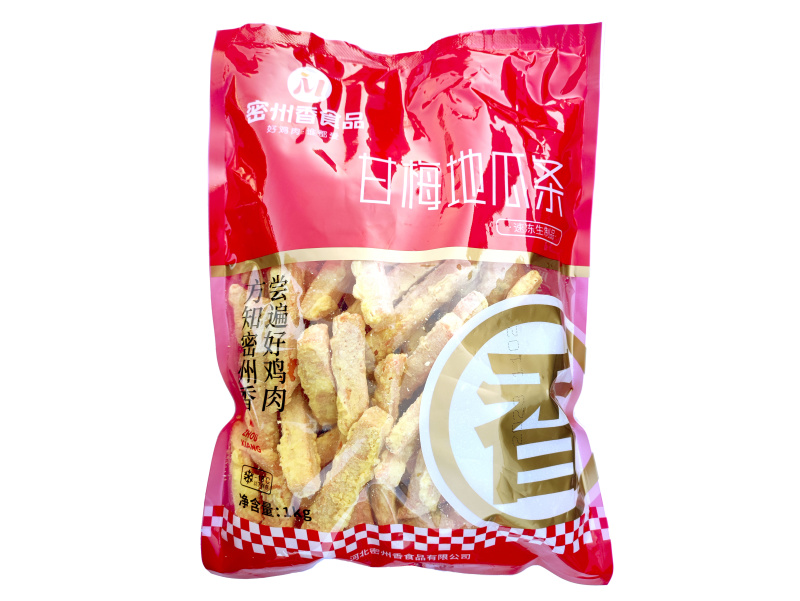 密州香甘梅地瓜条小吃烧烤油炸食材半成品商用批发