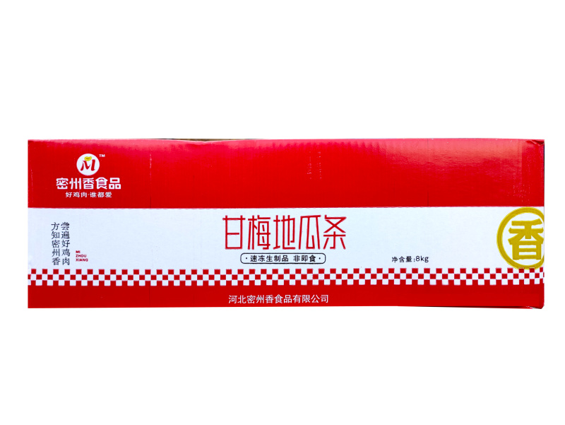 密州香甘梅地瓜条小吃烧烤油炸食材半成品商用批发