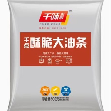 千味千点酥脆大油条早餐面食甜食糕点点心冷冻半成品