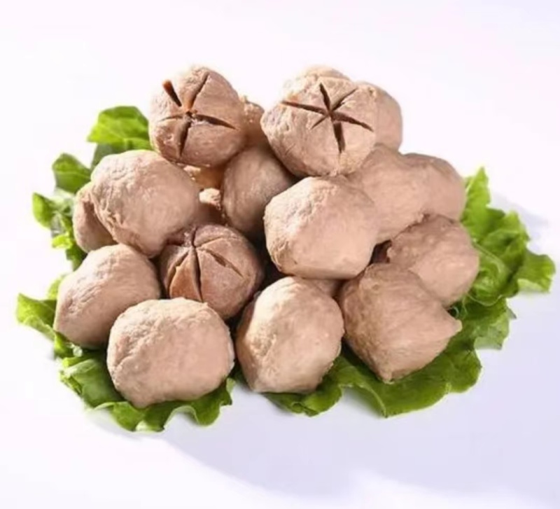 泉福开花牛肉丸麻辣烫关东煮火锅串串冒菜商用食材