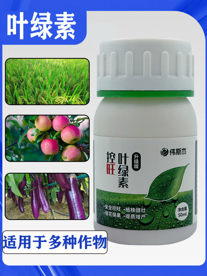 叶绿素控旺不徒长叶面肥快速吸收促花芽分化增花保果提质增产
