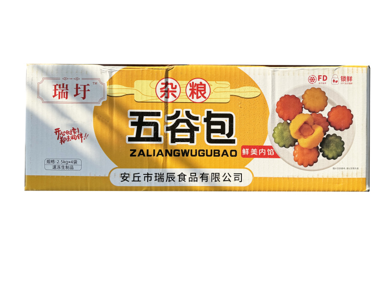 瑞圩五谷杂粮包早餐面食糕点杂粮冷冻半成品小吃商用
