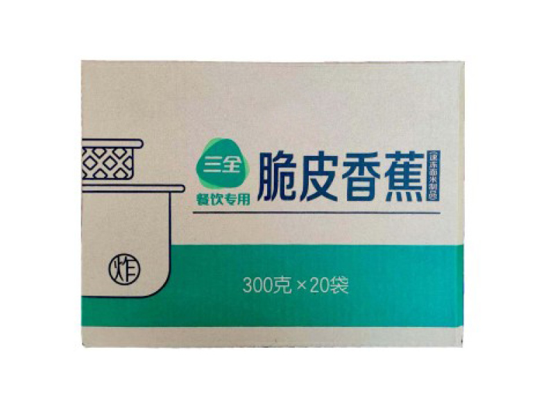 三全餐饮脆皮香蕉早餐面食油炸点心冷冻半成品小吃商用