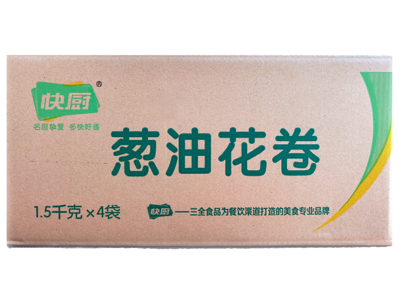 三全快厨葱油花卷(手工)早餐面食花卷冷冻半成品小吃