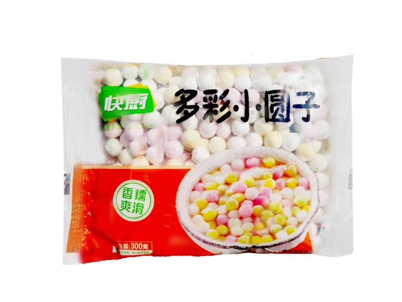 三全快厨多彩小圆子早餐面食点心冷冻半成品小吃商用