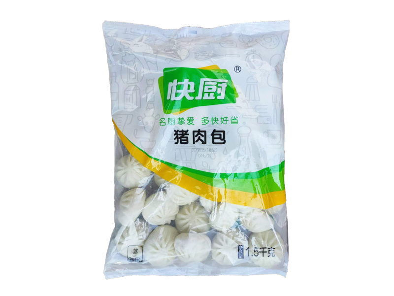 三全快厨猪肉包早餐面食包子冷冻半成品小吃商用