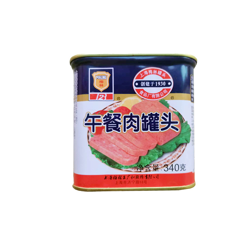 上海梅林午餐肉麻辣烫关东煮火锅串串冒菜商用食材
