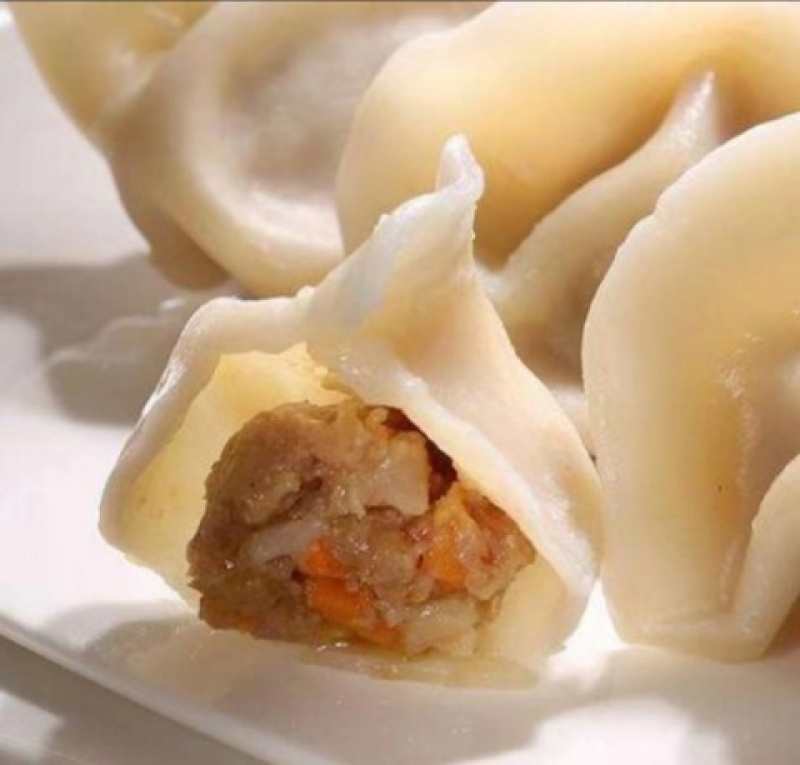 私坊斋牛肉白萝卜水饺500g清真早餐面食冷冻水饺半成品