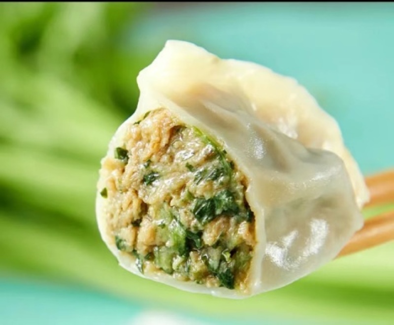 私坊斋牛肉芹菜水饺500g清真早餐面食冷冻水饺半成品