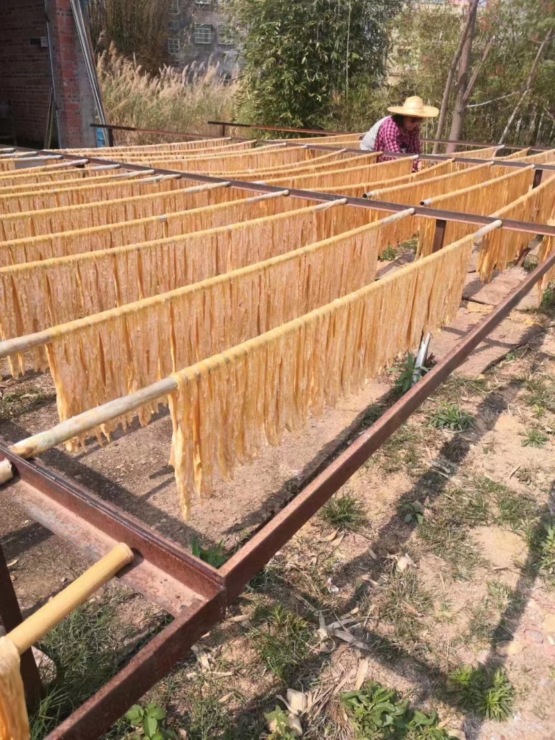 【精品】河源农家纯手工腐竹精选优质黄豆无添加欢迎咨询