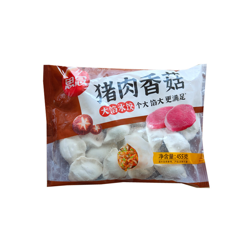 思念大馅猪肉香菇水饺早餐面食冷冻水饺半成品小吃商用