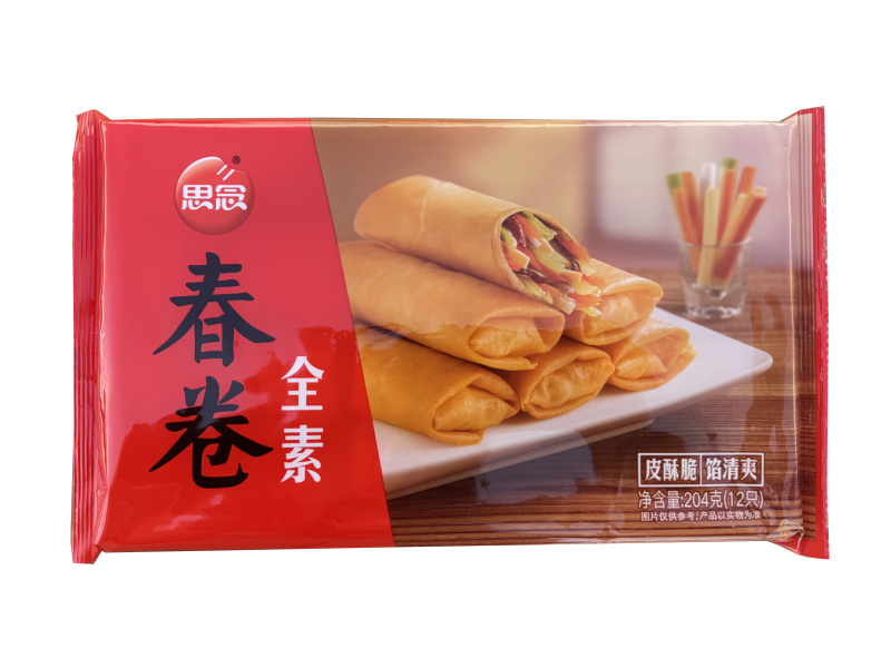 思念精素春卷早餐春卷甜食冷冻半成品小吃商用