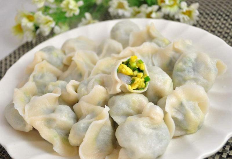 思念韭菜鸡蛋水饺早餐面食冷冻水饺半成品小吃商用