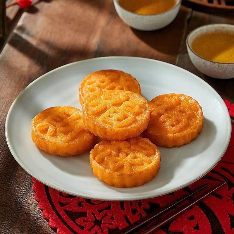 思念南瓜饼早餐南瓜饼油炸小吃半成品点心商用批发