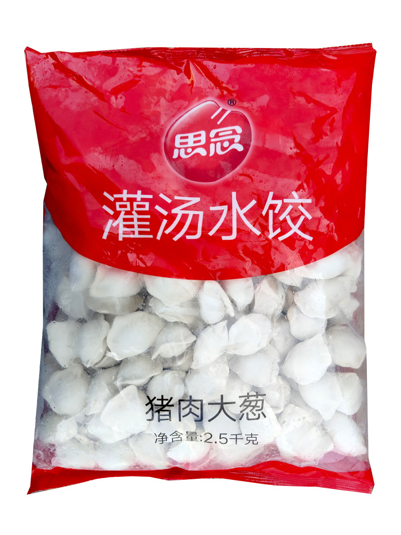 思念猪肉大葱水饺早餐面食冷冻水饺半成品小吃商用