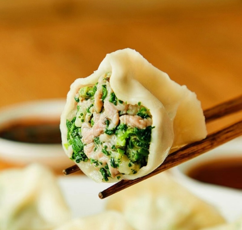 思念猪肉荠菜水饺早餐面食冷冻水饺半成品小吃商用批发