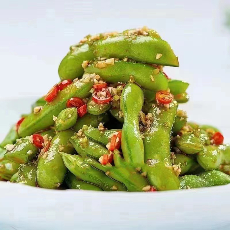 小包装麻辣毛豆（350g)烧烤食材夜市小吃冷冻商用品