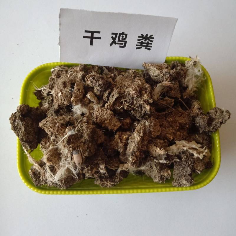 绿沃肥业-晒干纯鸡粪块水泥地晾晒无土无杂肥效好