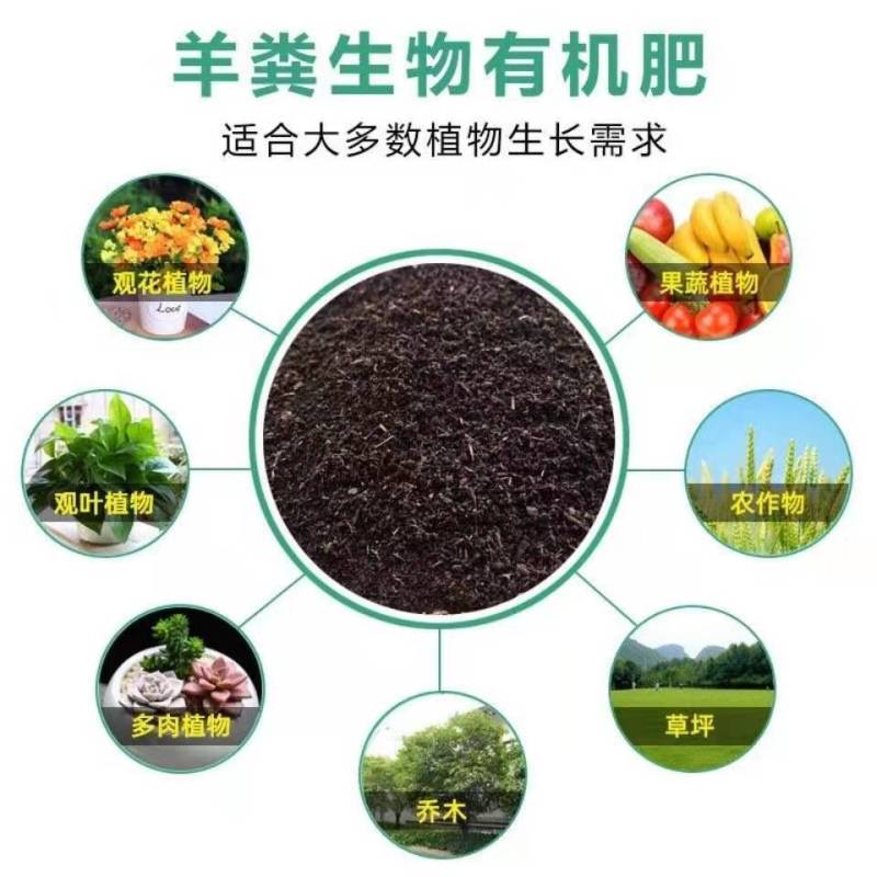 绿沃肥业-发酵羊粪有机肥高温腐熟发酵牲畜粪便肥