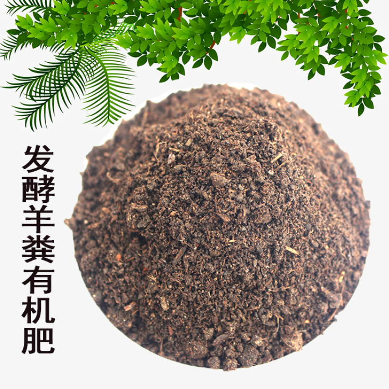 绿沃肥业-发酵羊粪有机肥高温腐熟发酵牲畜粪便肥