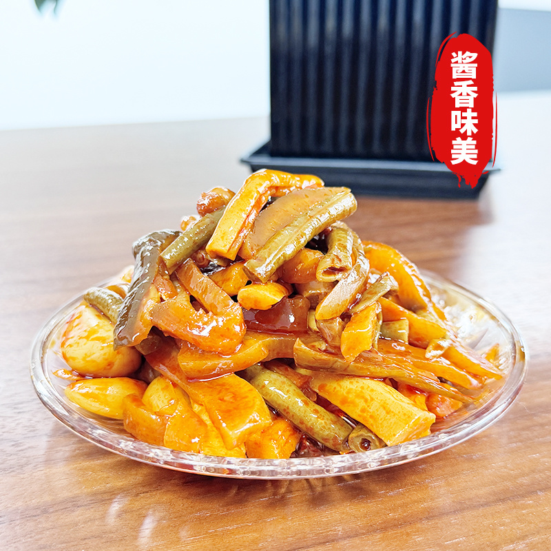 中大麻辣酱八宝鲜嫩脆爽口380克开盖即食开味下饭菜