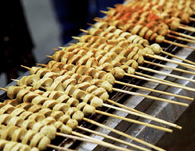 环惠客白面筋（30g螺旋）烧烤面筋串串铁板食材冷冻半成品
