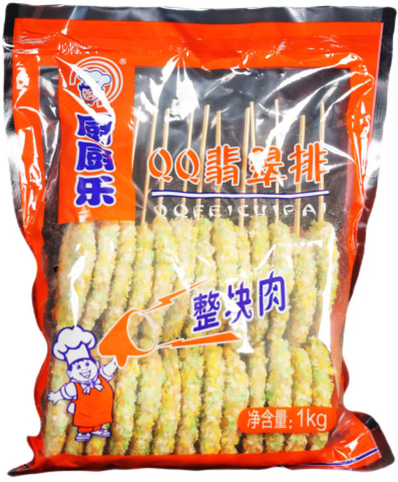 厨厨乐QQ翡翠大鸡排煎油炸烧烤火锅鸡排休闲小吃食材