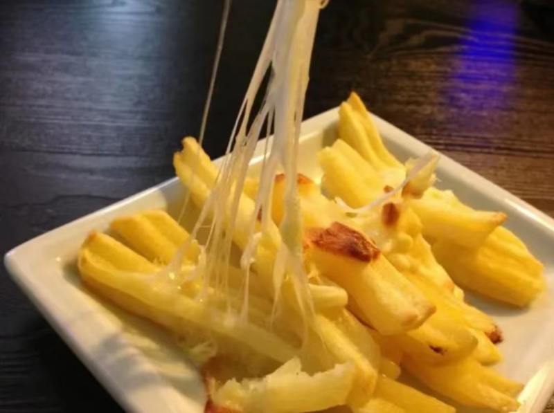 阿浩芝士烤薯条冷冻半成品空气炸锅食材家商用油炸零食