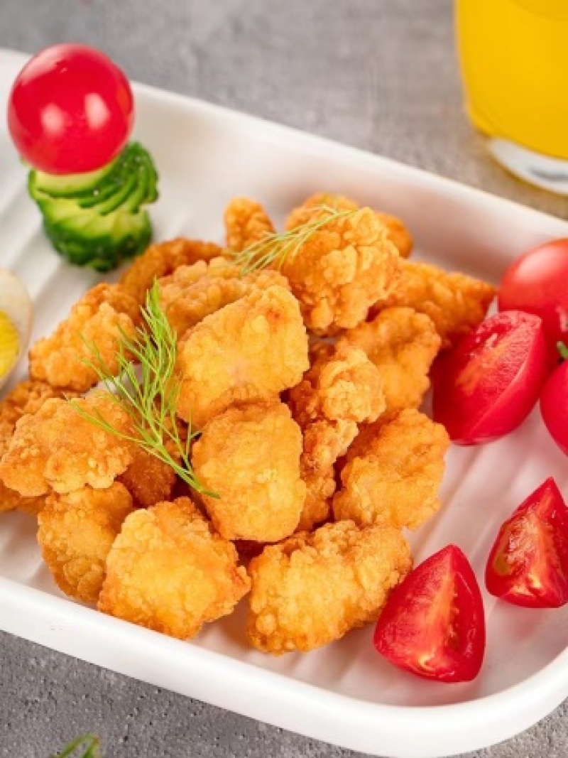吧哒香鸡米花1kg清真冷冻油炸鸡米半成品小吃商用食材