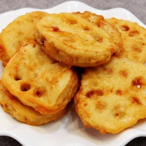 吧哒香香酥脆藕合清真冷冻香煎油炸烧烤火锅麻辣烫食材