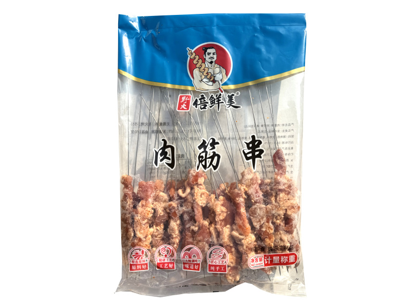 倍鲜美板筋串（肉筋串）烧烤油炸串串铁板食材冷冻半成品商用