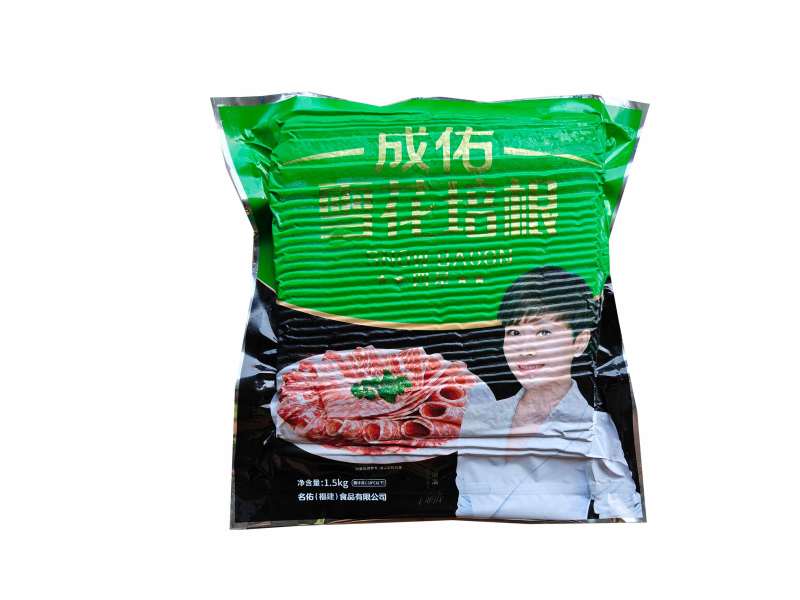 成佑雪花培根麻辣烫关东煮雪花培根火锅串串冒菜商用食材