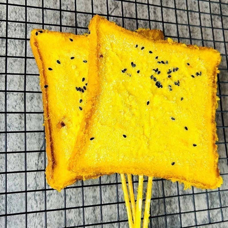 厨厨乐碳烤吐司面包串烧烤油炸串串铁板食材冷冻半成品商用