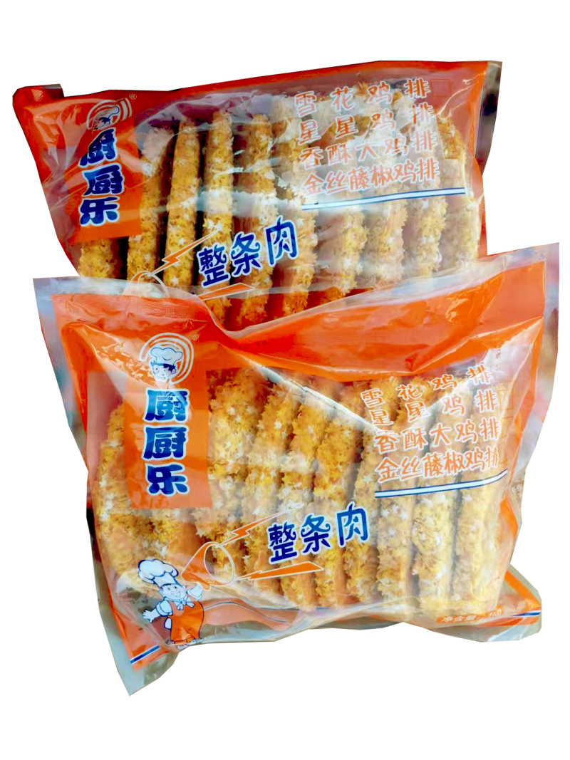 厨厨乐星星鸡排煎油炸烧烤火锅星星鸡排休闲小吃食材