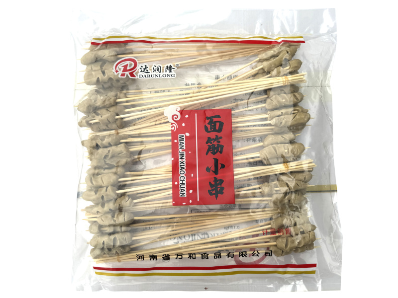 达润隆QQ面筋小串烧烤油炸串串铁板食材冷冻半成品商用