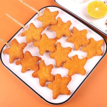 德邻五星串烧烤油炸串串五角星串食材冷冻半成品商用