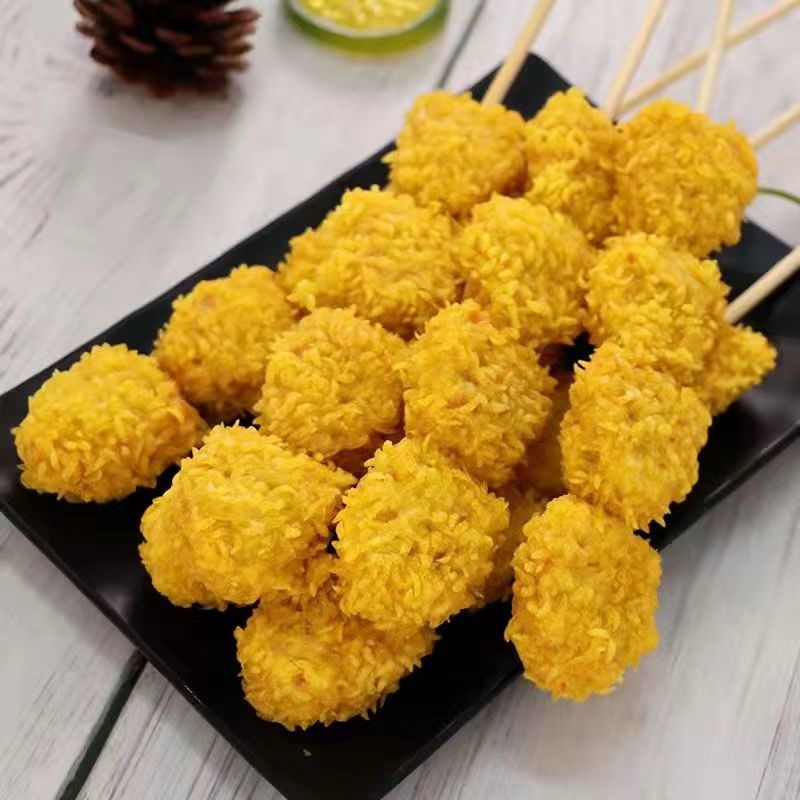 德邻新月牙鸡块烧烤油炸月牙鸡块食材冷冻半成品商用