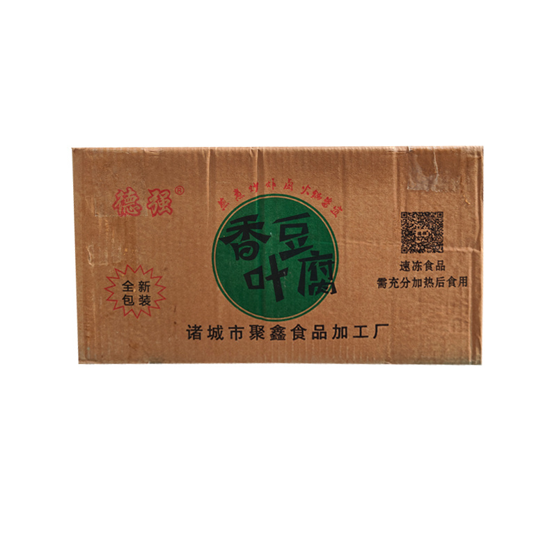 德强盒装千叶豆腐涮火锅千叶豆腐关东煮半成品商用配菜食材